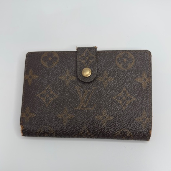Louis Vuitton Brown Monogram French Purse Wallet Silver | Women’s | Used | - Picture 2 of 16